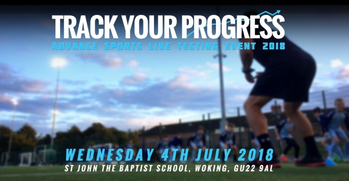 Advance Sports Live Testing Event 2018 - Wednesday 4th July 2018, St John the Baptist School, Woking, GU22 9AL
